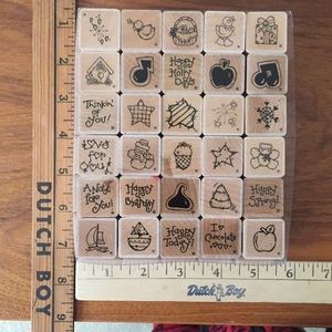 Close to My Heart Rubber Stamps - Super Set